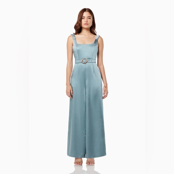 Elliatt Janzen Satin Jumpsuit - Arctic blue - Picture 1 of 5
